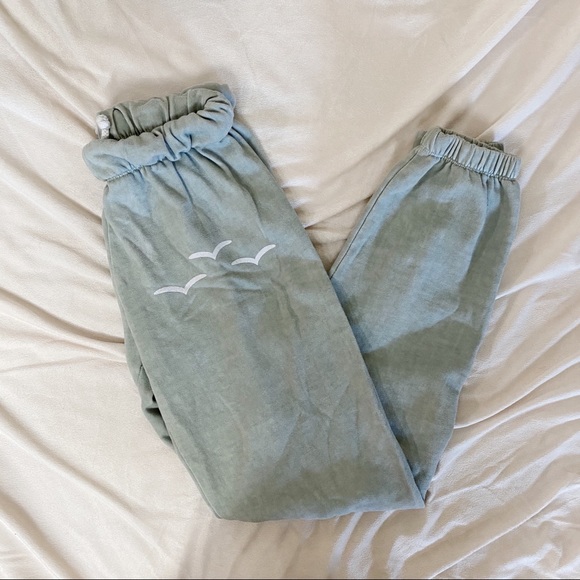 Lazypants Pants - LAZYPANTS Niki Original Sweatpants Light Green